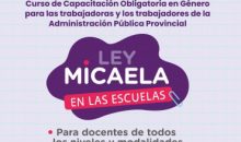 LEY MICAELA: Inscripciones Abiertas 2023