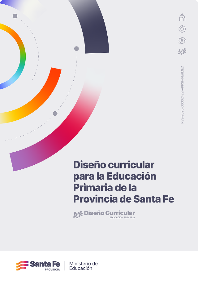 Portada documento Nuevo Diseño curricular para la Educación Primaria de la provincia de Santa Fe