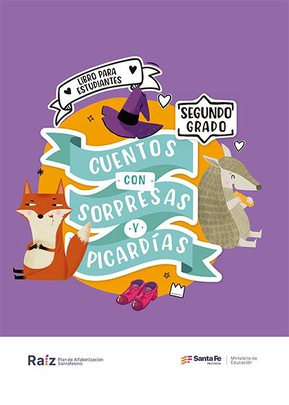 Tapa libro Material Educativo - Cuentos con Sorpresas y Picardias para estudiantes