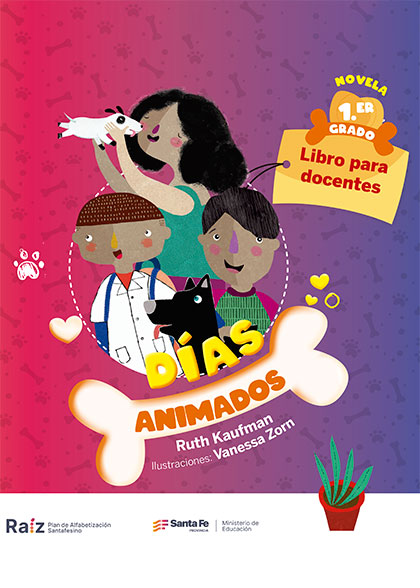 Tapa libro Material Educativo - Días Animados actividades (Novela) para docentes