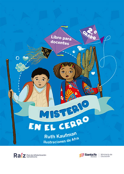 Tapa libro Material Educativo - Misterio en el Cerro para docentes