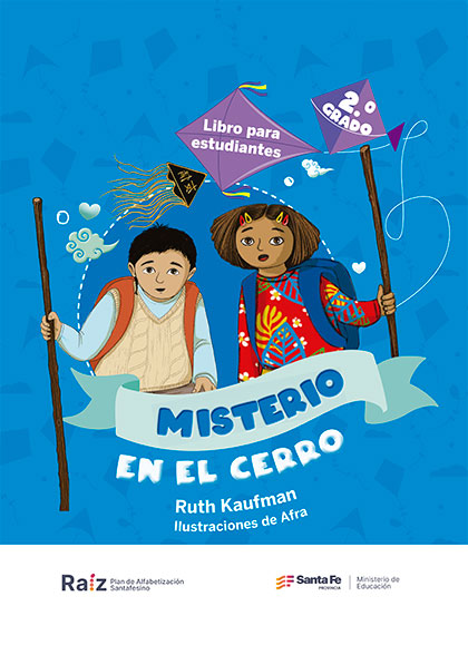 Tapa libro Material Educativo - Misterio en el Cerro para estudiantes