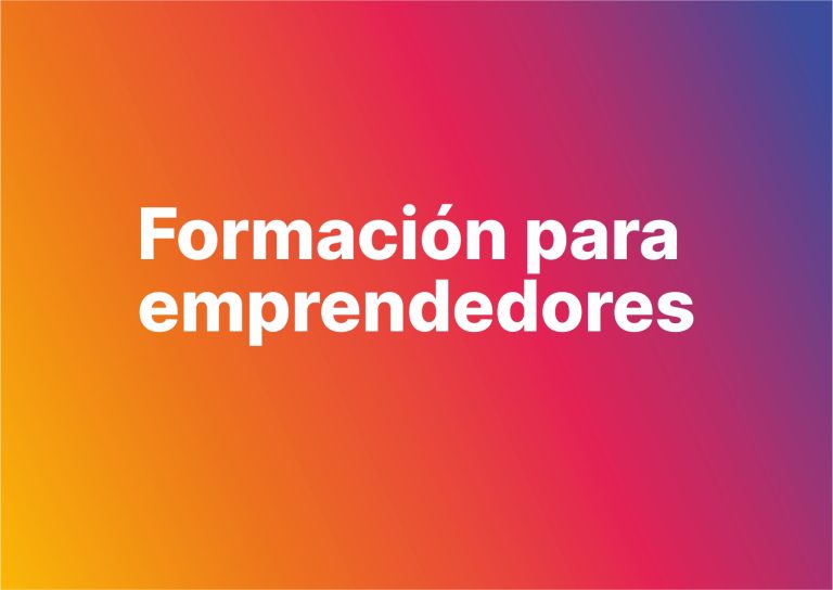 formación para emprendedores