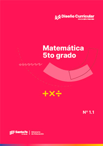 Portada cuadernillo Matemática 5to grado 1.1